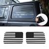 2X Rear Window Decal Decoration Sticker N Flag For 2018+ Jeep Wrangler JL
