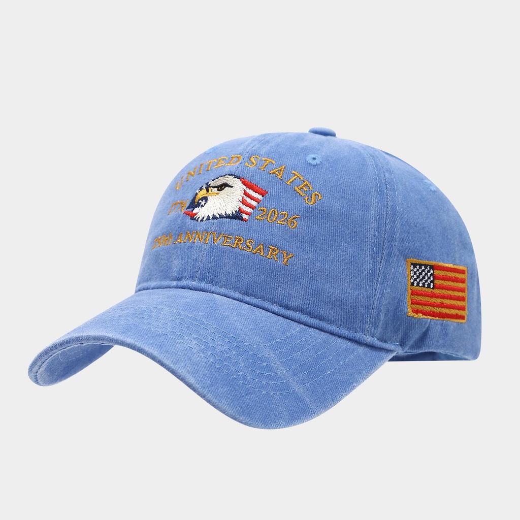 250th Anniversary Eagle & Freedom Commemorative Dad Hat - Embroidered Baseball Cap