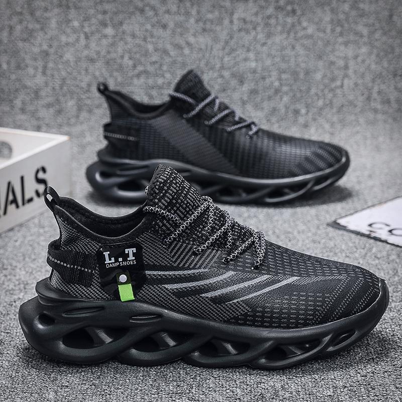 Large size black Putian autumn and winter new breathable casual sports shoes