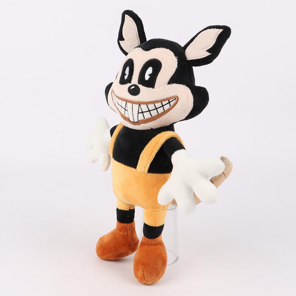 Funland Happy Plush Toy Mouse Stuffed Animal Doll With Pp Cotton Decor Filling