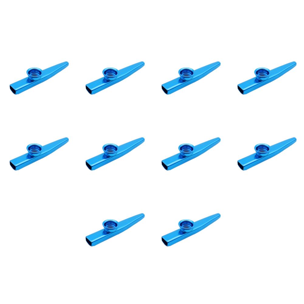 

10/20Pcs Aluminum Alloy Metal Kazoo For Guitar Instrument Music Lovers Instrument Musical Woodwind Instrument Flutes Mouth Kazoo