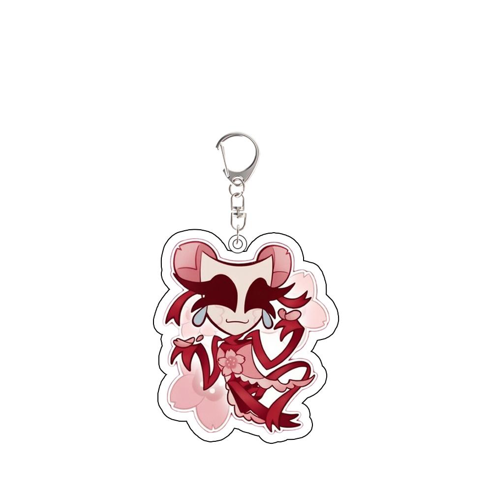 Anime Peripheral Acrylic KeyChain for TADC Pomni Jax Ragatha Gangle Zooble Kinger Exquisite Backpack Accessories Festival Gift