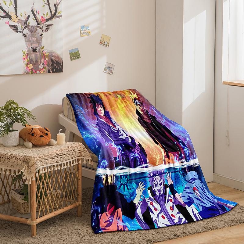 

Cartoon Animation Hokage Series Double Sided Flannel 3D Digital Printing Blanket Blanket 70 * 100Cm 250g