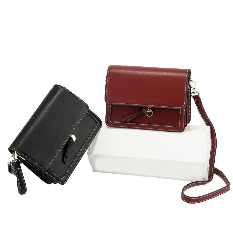 Women's Bag with Stylish Texture Single Shoulder Small Square Bag Crossbody Handbag