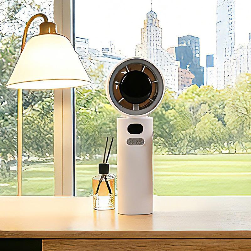 

Portable High-Speed USB Rechargeable Foldable Fan – Silent, Strong Wind, Ideal for Outdoor Use. Box Packaging + USB Cable