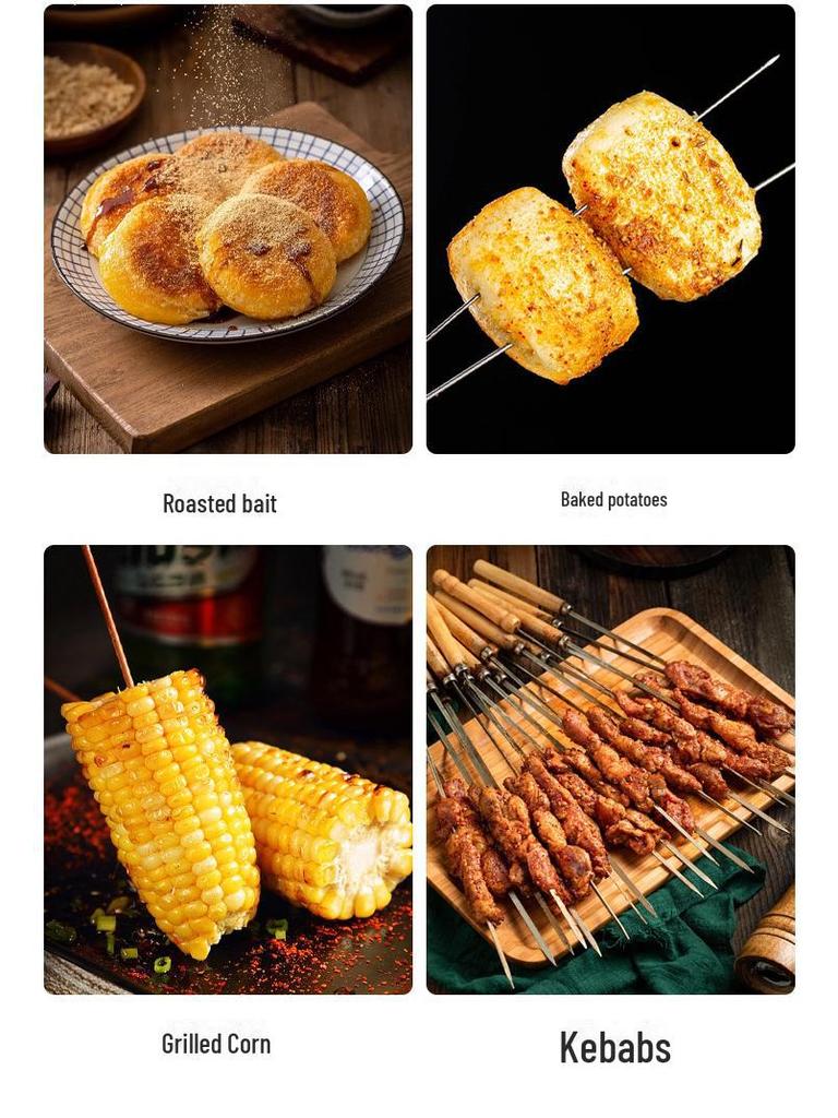 Five-Sided Solar Electric Household Grill and Heater