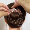 Mode Strass Haarkamm & Spange