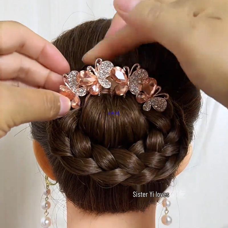 Fashion Rhinestone Hair Comb & Clip