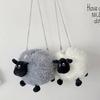 Kawaii Animal Plush Crossbody Bag With Nylon Lining For Casual Outings