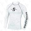 Mens UV Protection Long Sleeve Rash Guard Surfing Diving Swimming Beach Outdoor Water Sports
