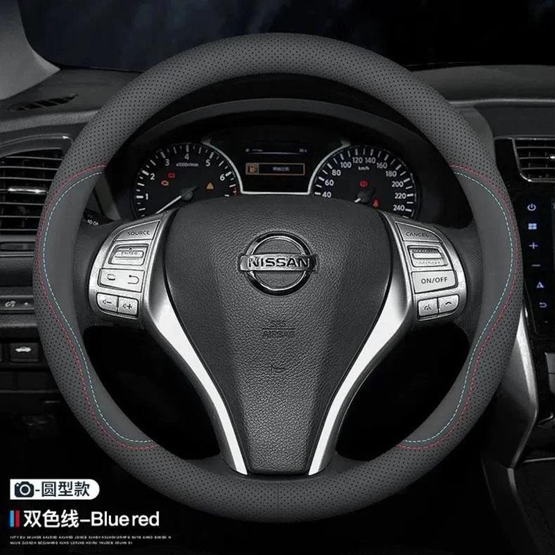CCMLIC1 Car Steering Wheel Cover For Nissan Qashqai J10 J11 Juke X-Trail Note Leaf Sentra Altima Maxima Micra TIIDA Teana Murano Patrol