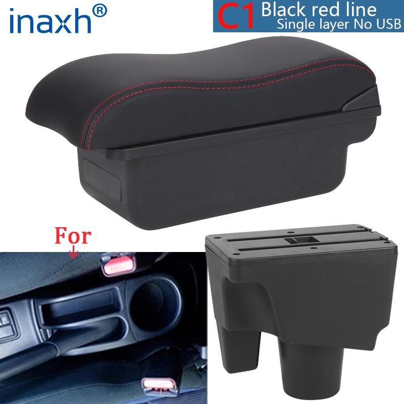 For Toyota Aqua Armrest Box For Toyota Prius C Aqua Car Armrest Storage Box Dedicated Retrofit Parts Interior Car Accessories
