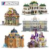 Creative City Street View Building Blocks Set MOC Royal Planetarium Models Bricks Desktop Decoration Diy Toys For Adults Gifts