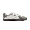 Li Ning Table Tennis Series Trendy Versatile Durable Lightweight Low-Top Casual Shoes Unisex Sneakers Silver AZGW003-1