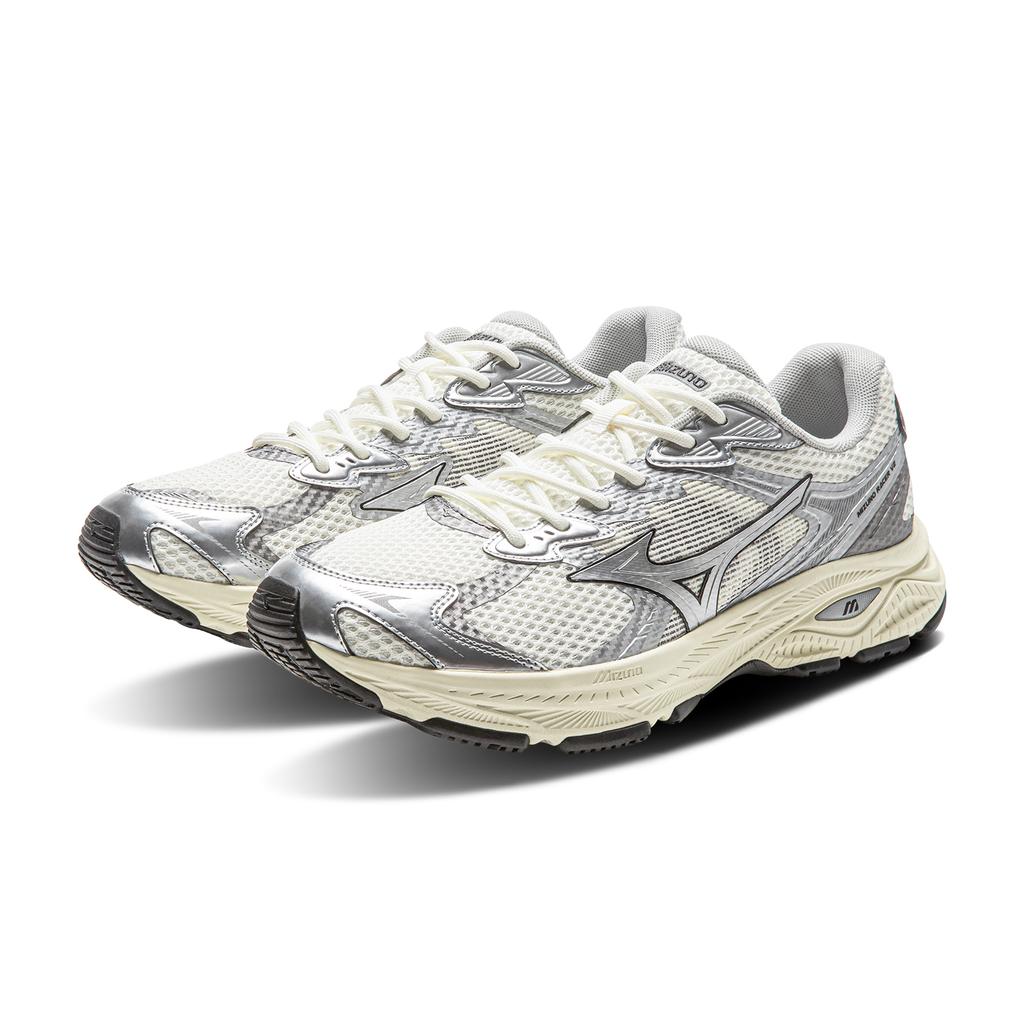 Mizuno Racer V2 Comfortable Versatile Fabric Synthetic Leather Shock Absorbing Breathable Lightweight Durable Low-Top Running Shoes D1GH250606