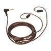 Replacement Headphone Cable with Mic for AS06 AS10 ZST ZS3 ZS4 ZS5 ZS6 Headphone with 2 Pin 0.78mm Connector Interface