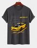 Unisexs Pure Cotton Solid Color Tshirt Urban Legend Street King Jdm Sports Car Print Crew Neck Short Sleeve Street Casual Top