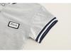 2025 Summer Boys' Casual Denim Shorts and T-Shirt Two-Piece Set