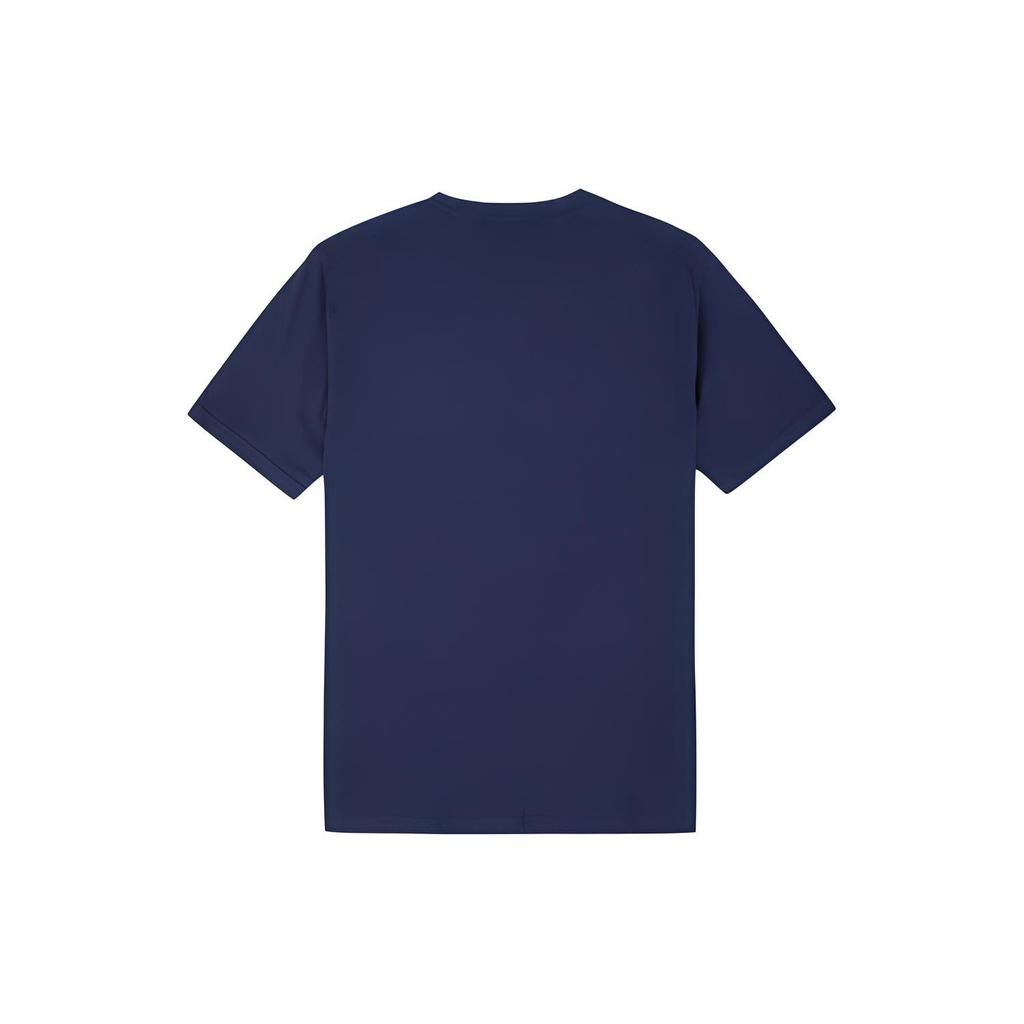 Men's Converse All Star Classic Printing Sports Round Neck Short Sleeve Navy Blue 10007887-A56