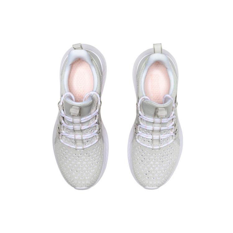 Li Ning EazGo Lightweight Low Top Casual Shoes Women's Antarctic Gray AREQ004-3