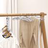 3Pcs Space-Saving 8-hole Travel Hangers Foldable Skirt Hanger Clothes Rack  for Business Trip