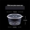 Disposable Round 150ml Sauce Cups