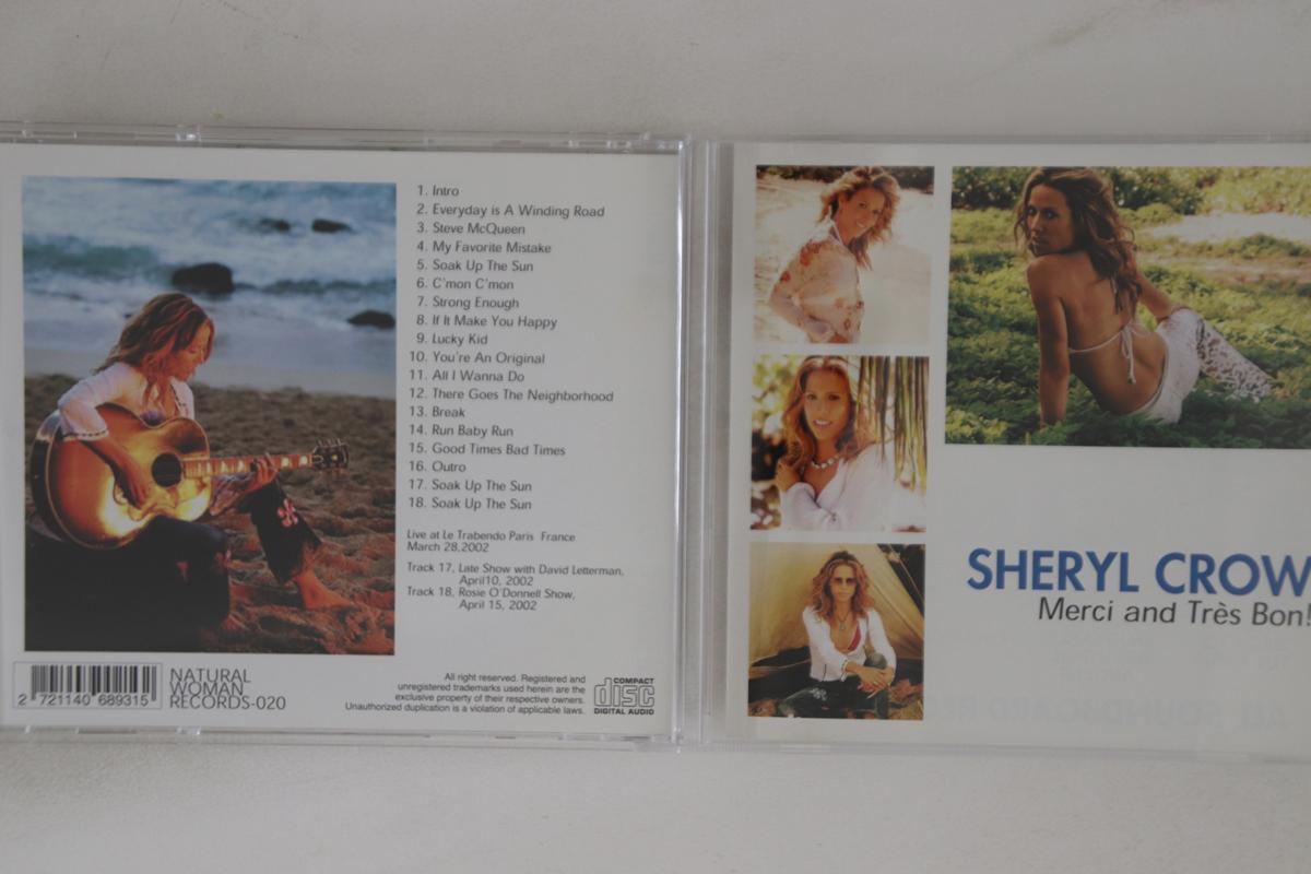 

CD SHERYL CROW - Merci And Tres Bon NW020 NATURAL WOMAN 2002 Japan Rock Used