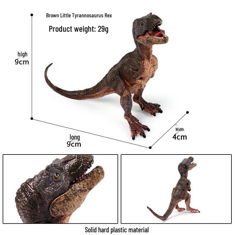 Jurassic Dinosaur Model Set: Pachycephalosaurus, T. Rex, Plesiosaurus - Educational Toy for Kids