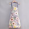 Fashionable Summer Canvas Apron: Breathable, Anti-Fouling, and Durable for Home and Kitchen