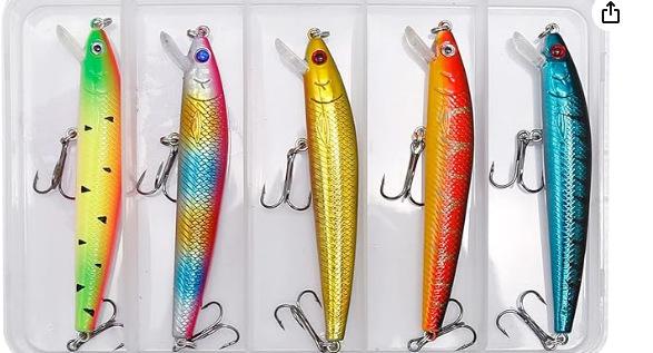 

Micro-sized, Long-casting, Floating For And Saltwater Fishing. One Size