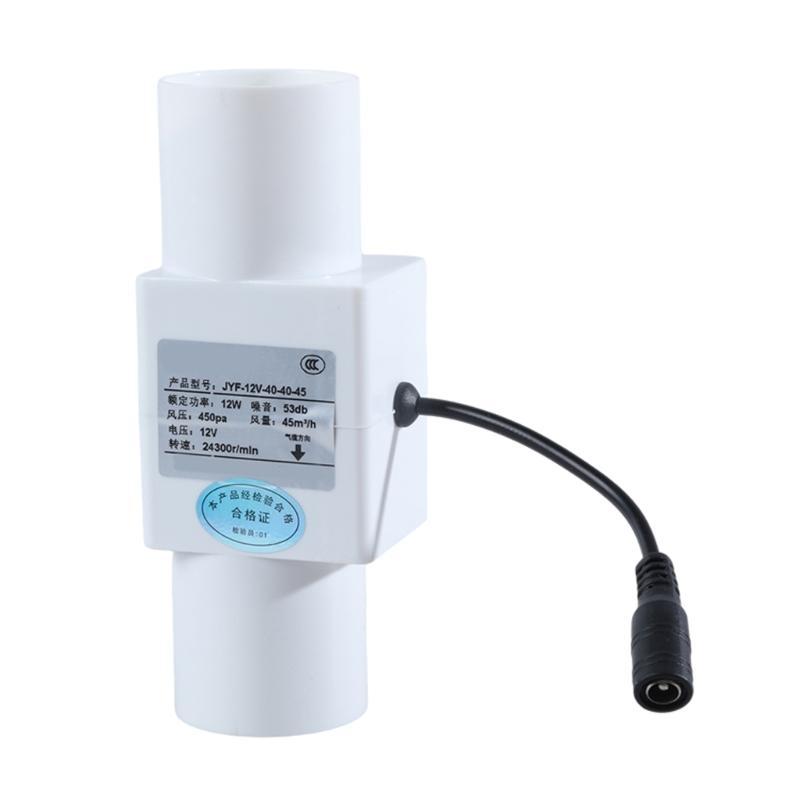 652F 12V Inline potrubní větrací odsávací ventilátor vhodný pro topení chlazení v domácí zahradě koupelně odsavač ventilace