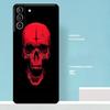 Satanic Scary Skull Case For Samsung Galaxy S25 Ultra S25 FE S20 S21 S22 S23 Plus S9 S10 S24 Ultra Phone Cover