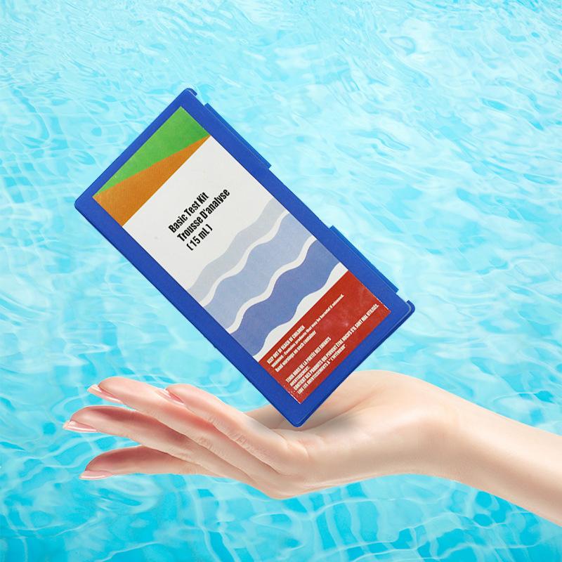 1 Set Pooltester Wasser Testbox pH Chlor Wasserqualität Testkit Pooltester Wasser Testbox