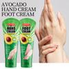 Avocado Hand Fußcreme Feuchtigkeitsspendend Nährend Anti-Falten Hydrierend Hände und Füße Hautpflege