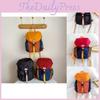 Kids Koreanstyle Backpack Colorblock  Student Bag Travel School Backpack