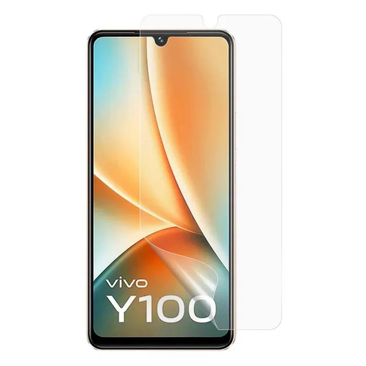 

Для vivo Y100 5G Защитная пленка для экрана телефона Ультра прозрачная мягкая ПЭТ-пленка против царапин