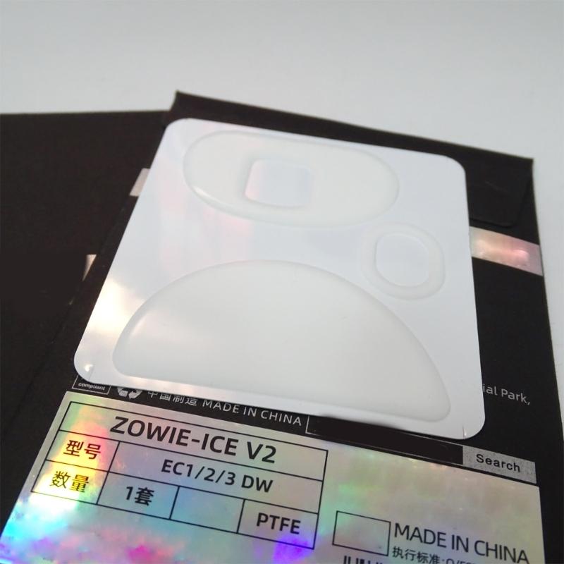 Esportstiger Ice Mouse Skates Stickers Mouse Feet Pad Round Glides Curveds Edges for ZOWIE ECDW EC1-DW EC2-DW EC3-DW Mouse