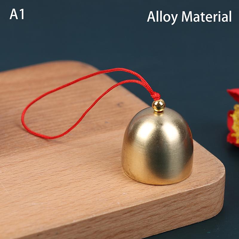 1Pc Pendant Metal Bell Alloy/Pure Copper Vintage Wind Chime Ornament Anti-Theft Diy Craft Door Bell Home Decoration