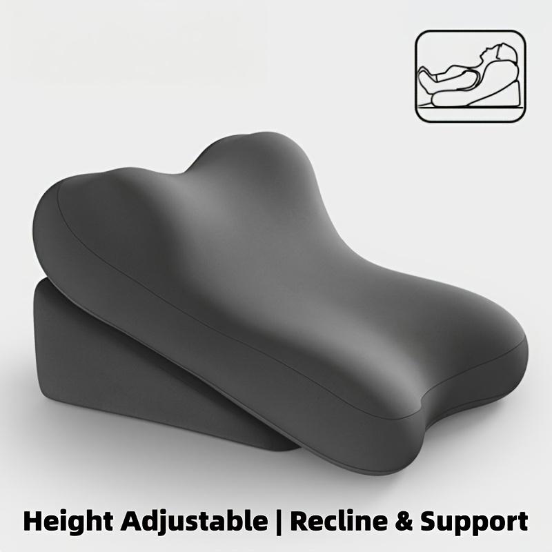 Care Cushion, Turning Aid, Memory Foam Back Support Cushion for Sitting Up in Bed, 2pcs Set of Adjustable Bed Wedge Pillows for Comfortable Support