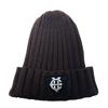 EIGHTVOLUME Ev T Patch Ribbed Beanie (Brown)