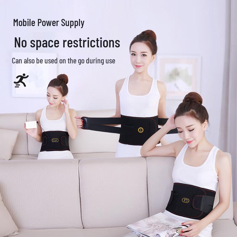 Electric Heated Vibration Massage Waist Belt