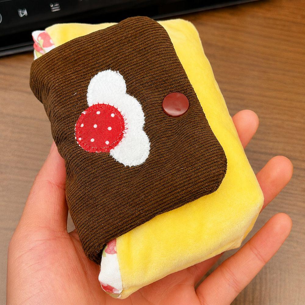 Portable CCD Cameras Bag Fluffy Texture Kawaii Sweet Style Storage Bag Women Carry-on Use