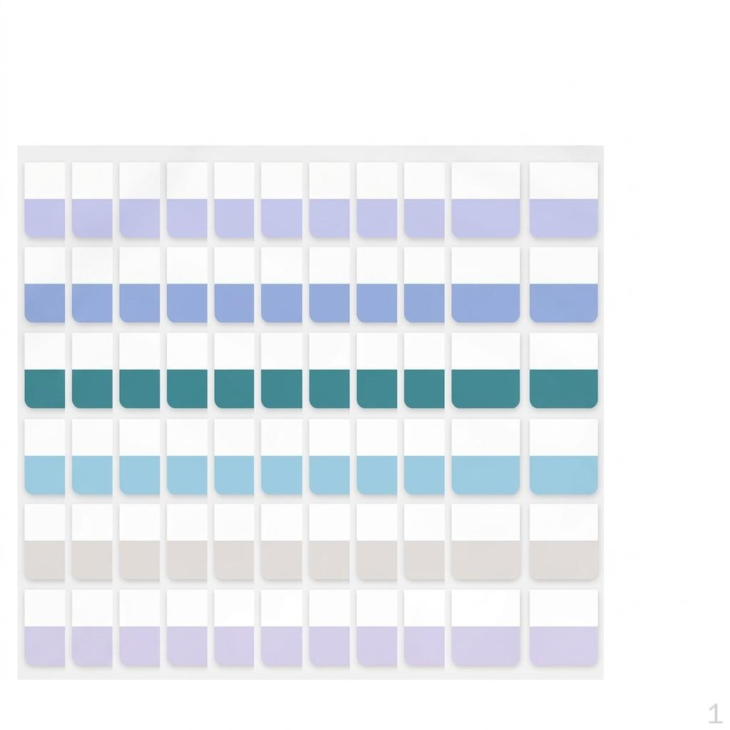 Sticky Index Tabs for Books, 240 Pieces Repositionable Page Markers Note Taking and Studying,