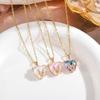 European American Hip Hop Mocha Leopard Pendant Retro Women's Necklace