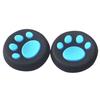 1 Pairs Cat's   Silicone Gel Thumb Grips Caps For   Controller 