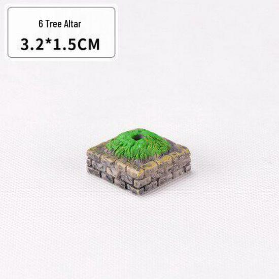Decorative Miniature Trees & Succulents for Landscaping: Mini Fruit, Willow, Golden Leaf Trees, Moss Micro Landscape DIY Materials