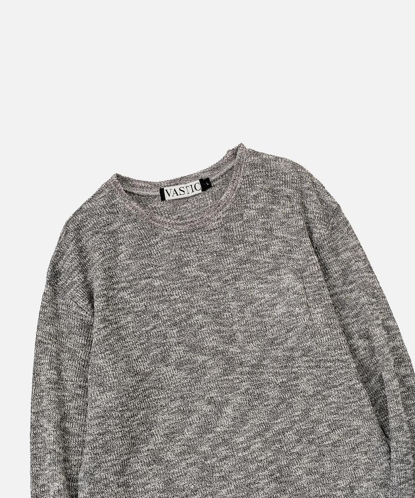 VASTIC Heathered Pocket Knit_Gray