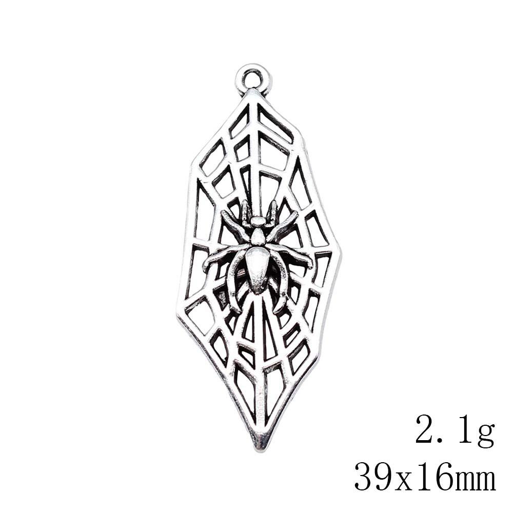 Valentýnský náramek s přívěsky Italský přívěsek s přívěsky pavouka a netopýra Publikum Mužský přívěsek