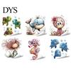 Repositionable Window Sticker under The Sea Mermaid Clings Ocean Animal Whale Turtle Octopus Static Cling Decal Seahorse Anti-Collision Glass