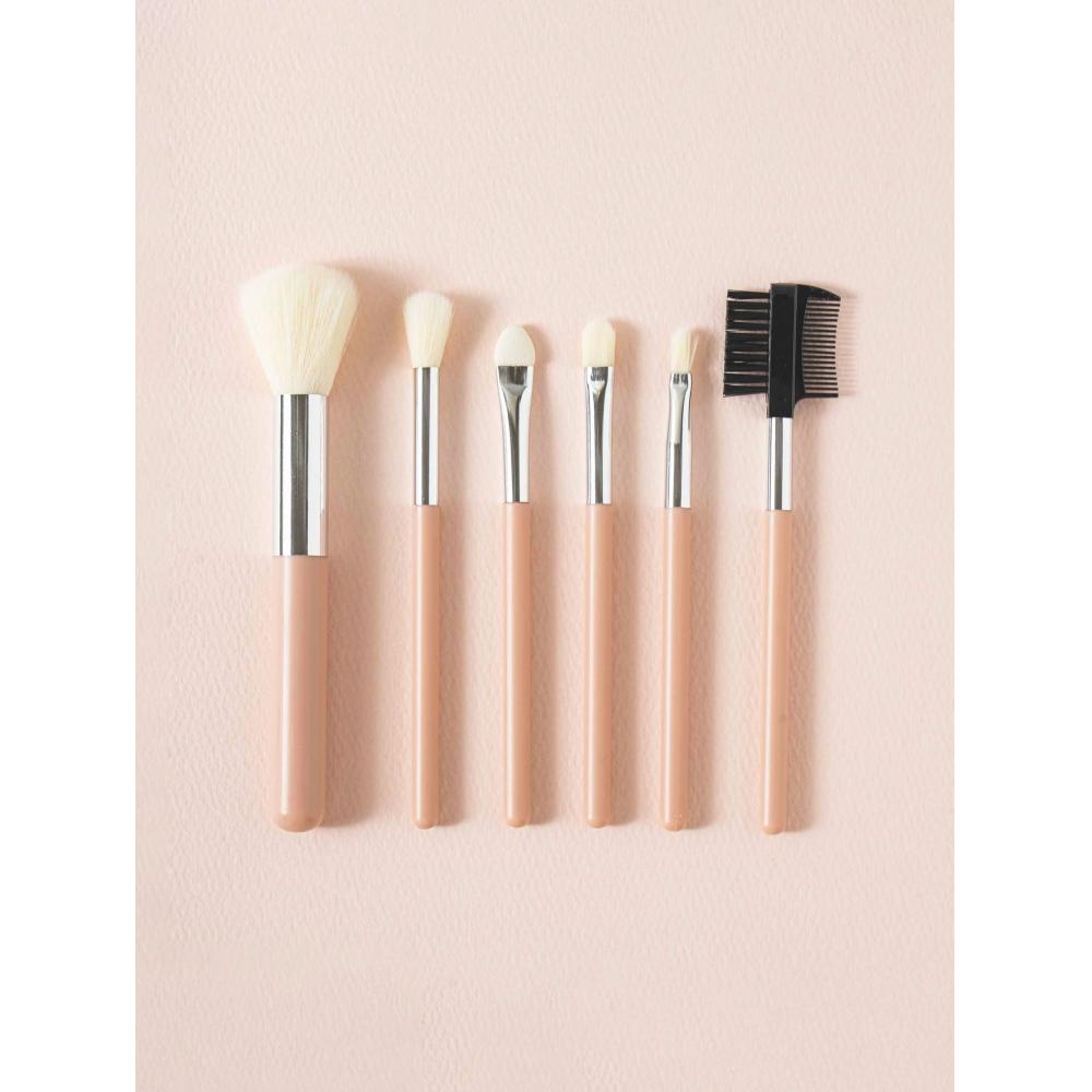 Daiso 6 Piece Makeup Brush Set